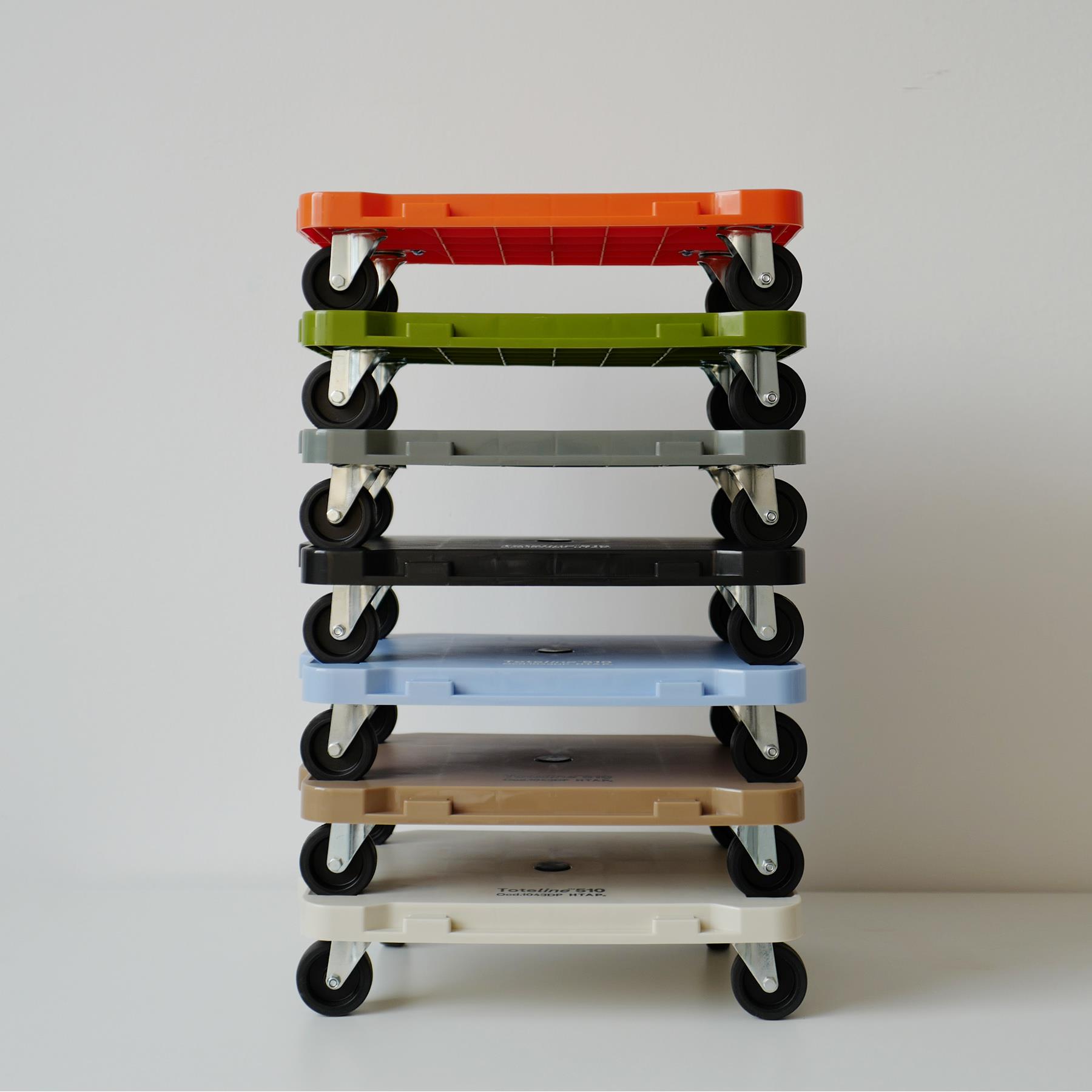 HTAP小型平台车 可移动的拼接地板静音滑轮日式收纳箱 家店通用