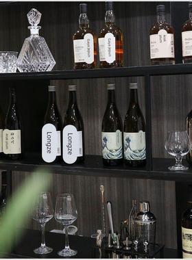 售楼处样板房间酒柜红酒杯酒具摆件道具假酒软装饰品陈列