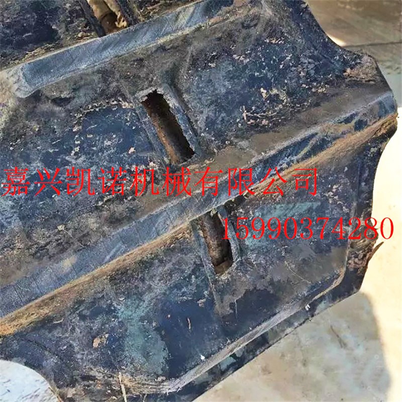 旋耕机耕田机花边橡胶履带C350x90x46 350*90*46窄齿花边履带