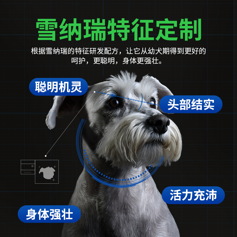 雪纳瑞专用狗狗羊奶粉新生幼犬怀孕母犬产后补钙营养品爆毛狗奶粉