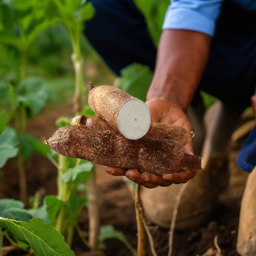 cassava面包木薯fresca yuca木薯新鲜natura木薯香脆油炸食品原料