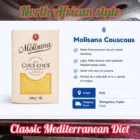 couscous Diet mediterranean MADE IN ITALY North African traditional couscous thumbnail 2