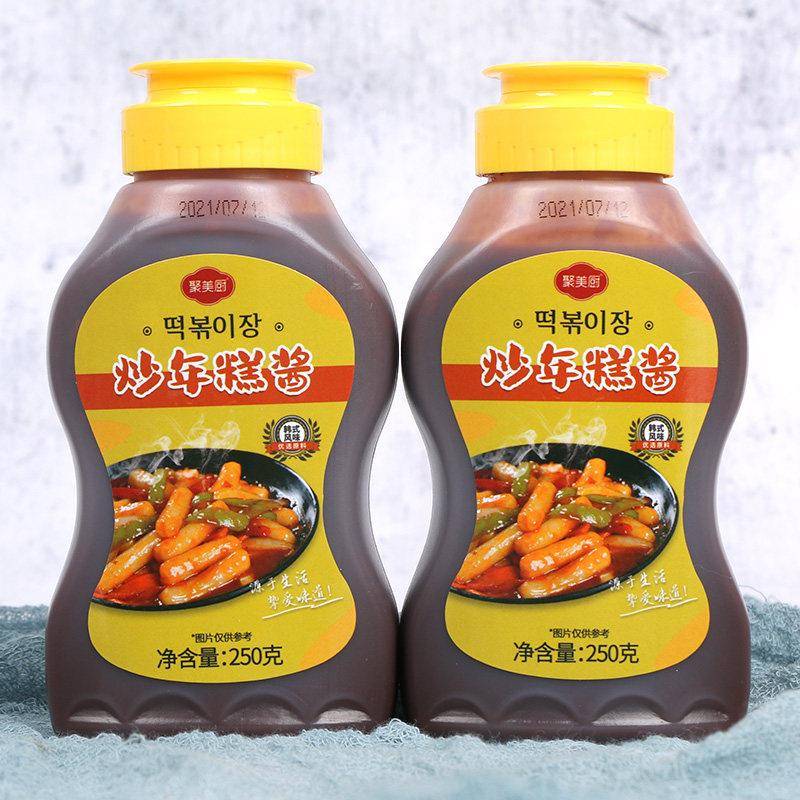 炒年糕酱 韩式年糕酱甜辣口味脆皮年糕专用酱韩国甜辣酱炒年糕酱