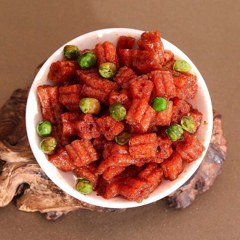 素脆骨鱼香味辣条青豆小面 面筋大刀肉小包装8090儿时怀旧零食