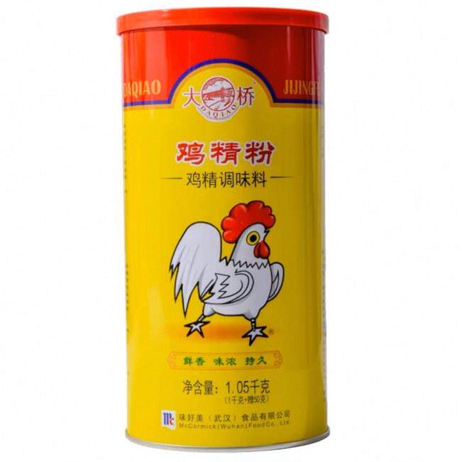 大乔鸡精大桥鸡精大袋 商用大罐 浓缩大桥鸡粉1.05kg鸡精粉调味料