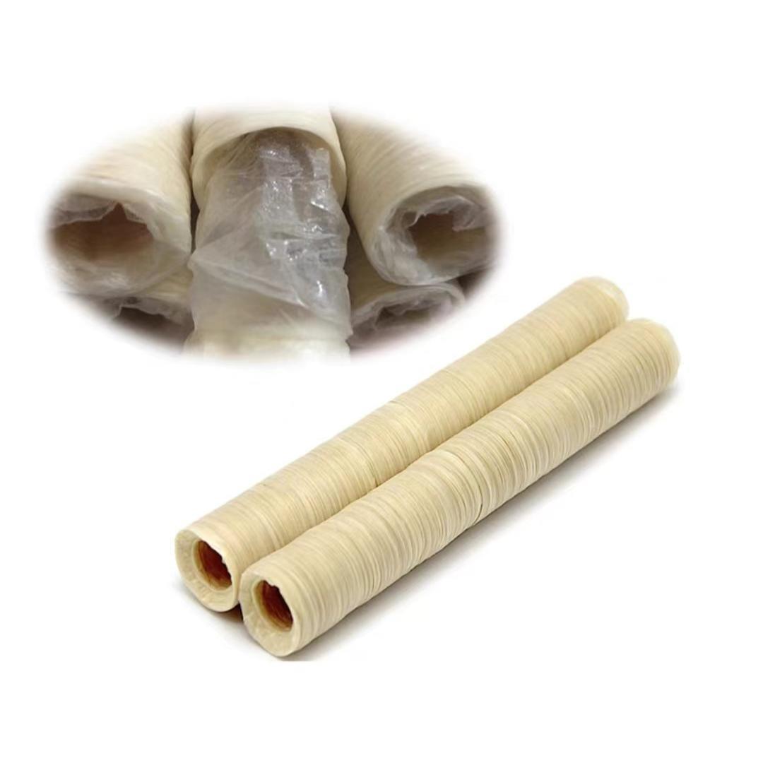 胶原蛋白肠衣16mm-50mm食品级蛋白肠衣家用香肠风干肠商用肠衣
