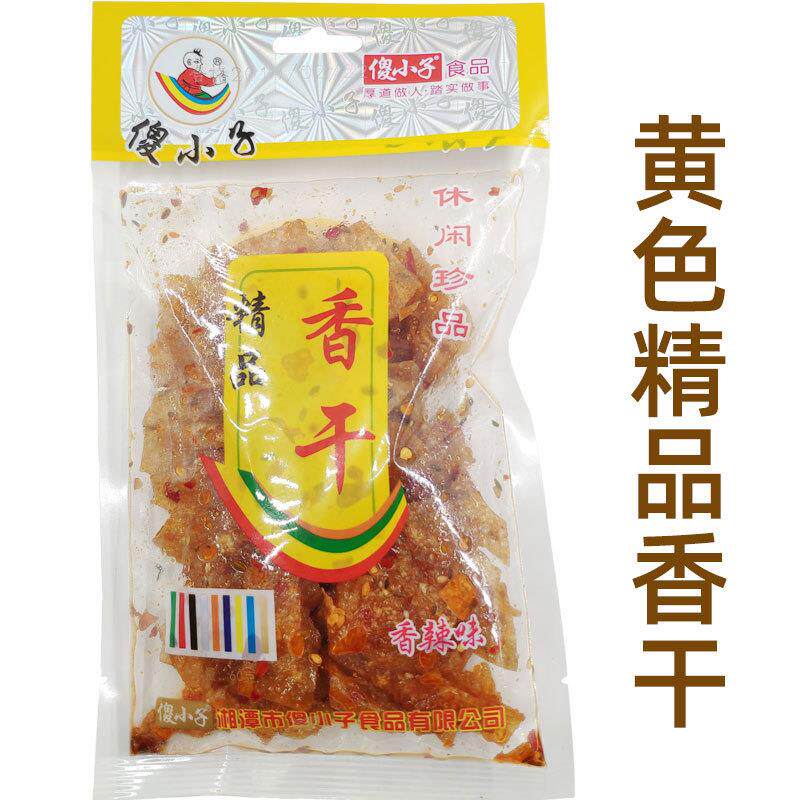 正宗精品香干五香卤汁麻辣湖南特产辣条豆皮片豆腐美味豆干