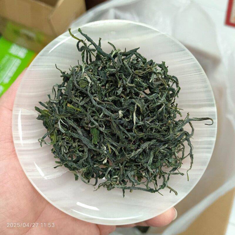 第三批明前茶绿茶2025年广宁特产新茶清桂茶——银丝茶(350g)