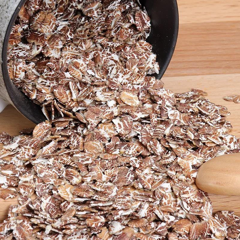 新货燕麦片高纤黑麦片免煮