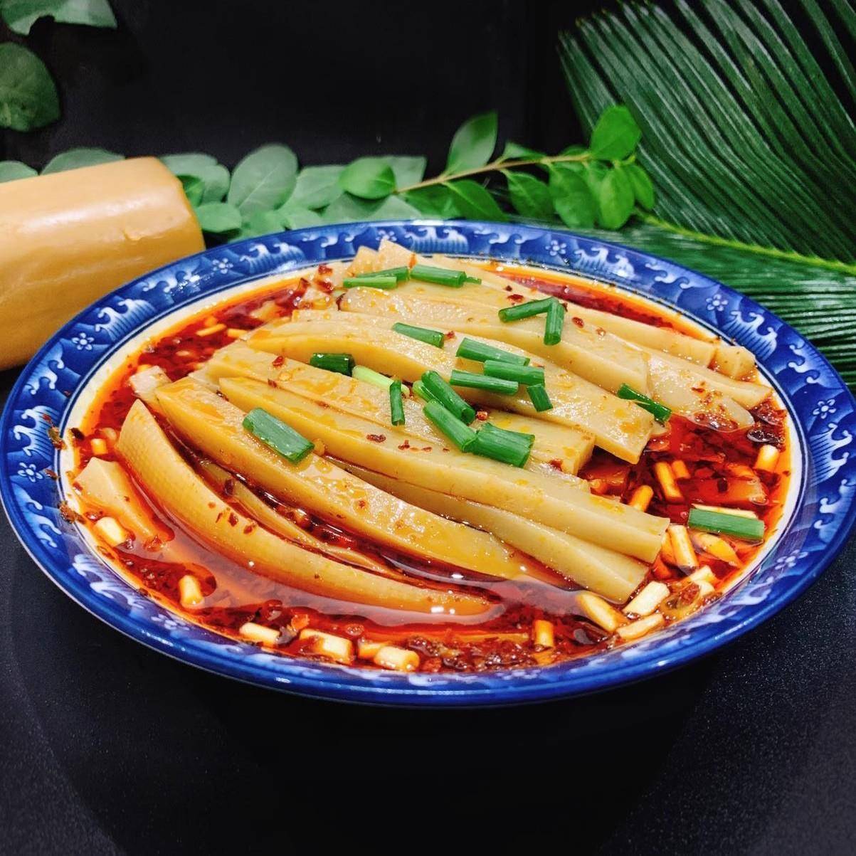 贵州米豆腐铜仁特产江口米豆腐凉拌小吃灰碱粑6个 送折耳根辣椒