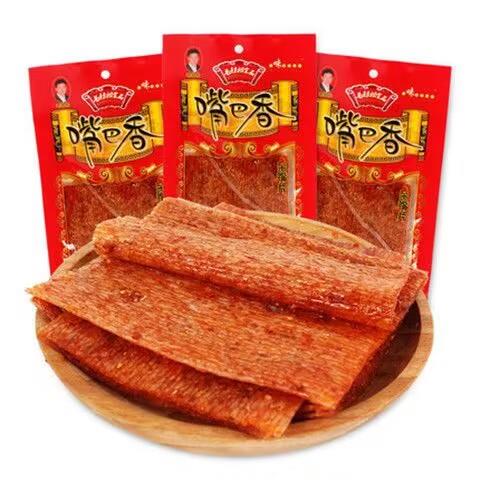 毛劲松口味80后怀旧小吃麻辣条亲吻片麻辣片麻辣素面筋大麻辣条