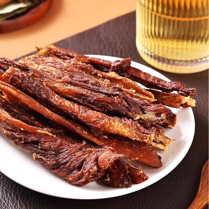 宏香记风干鸡肉干原味香辣青花椒味手撕鸡肉干长条休闲小吃零食品