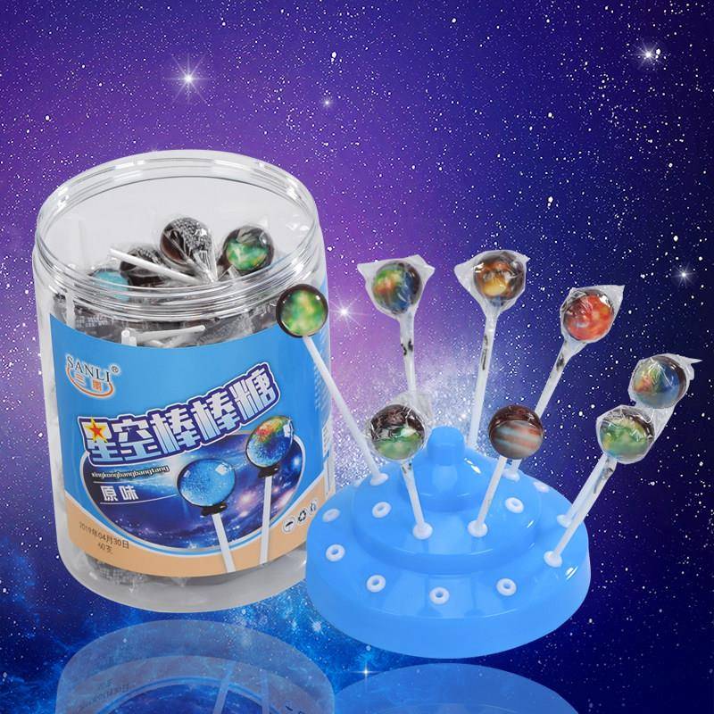 棒棒糖创意网红星空棒棒糖 儿童生日礼物手工无糖棒棒糖送礼礼盒