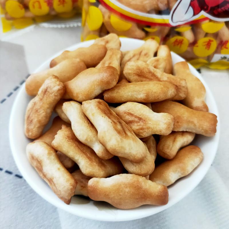 儿童乐饼干80后经典怀旧华声独立包装奶油饼干手指饼老式童年零食