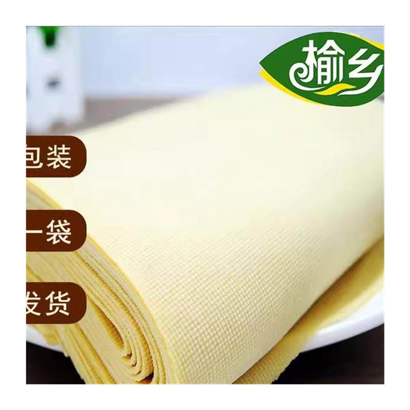 新日期榆树干豆腐东北新鲜千张豆腐皮卤水手工干豆腐鲜豆皮包邮25