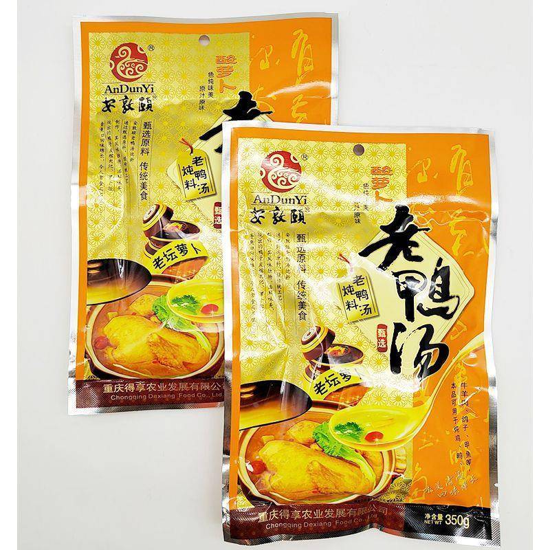 包邮重庆安敦颐酸萝卜老鸭汤350g袋装老鸭汤炖料清汤火锅底料炖汤