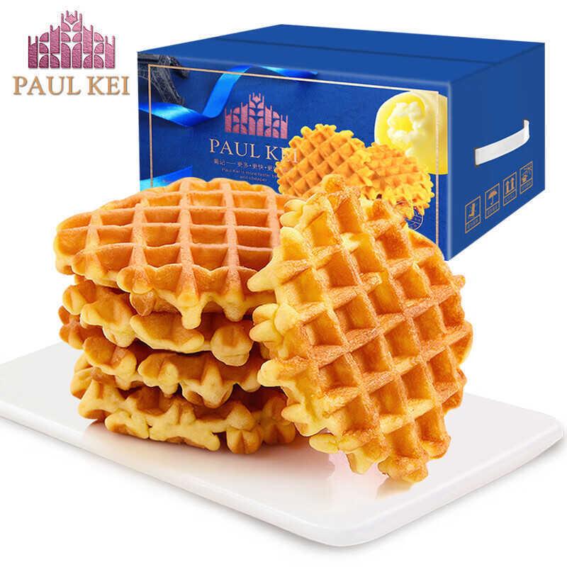 新货欧式软华夫饼黄油味1k