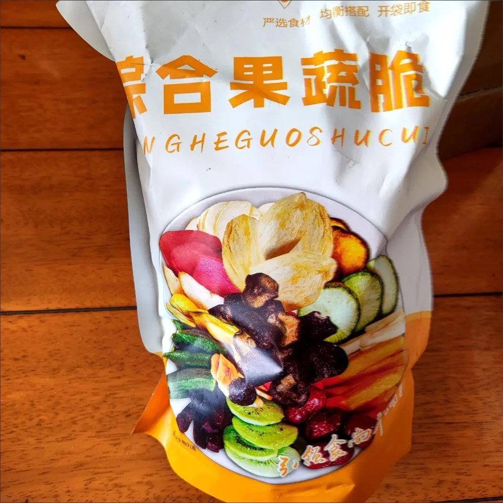 综合果蔬脆混合蔬菜干脱水水果脆片秋葵什锦果蔬儿童学生休闲零食