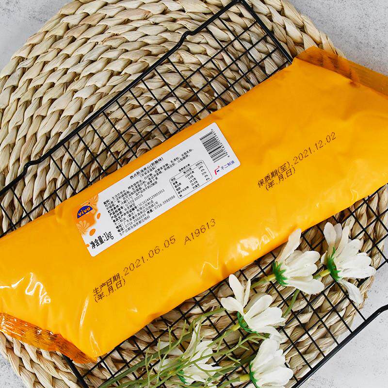 正宗不二夹心奶酪 欧喜可丝达馅料 不二西点夹心奶油奶酪味不