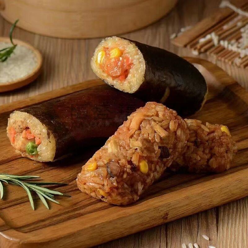 馨思源手工大饭团即食开袋加热即食奥尔良鸡海带糯米饭团早餐批