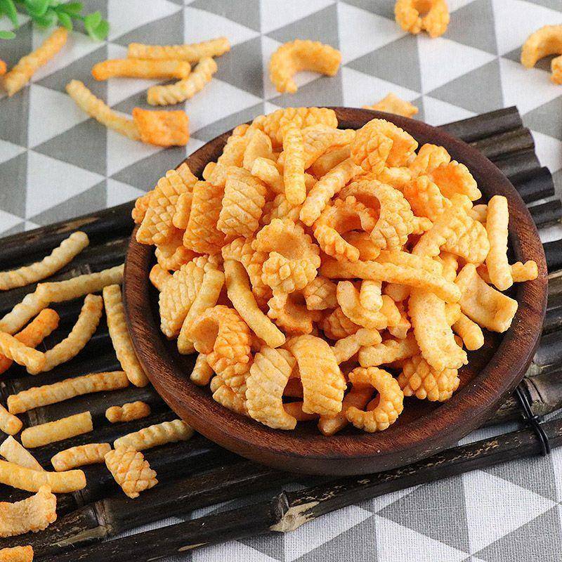 琅琅脆鱿鱼爱上虾香脆薯条鱿鱼酥虾条薯片怀旧膨化休闲 零食大礼