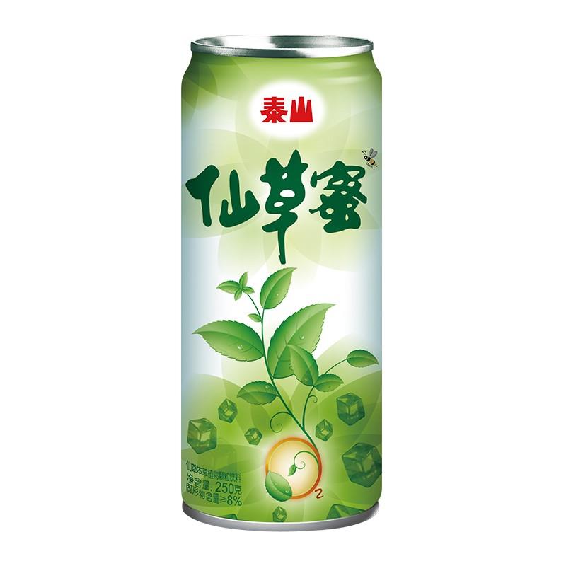 泰山仙草蜜250克*6瓶原味黑糖混合尝鲜仙草本草植物颗粒饮料
