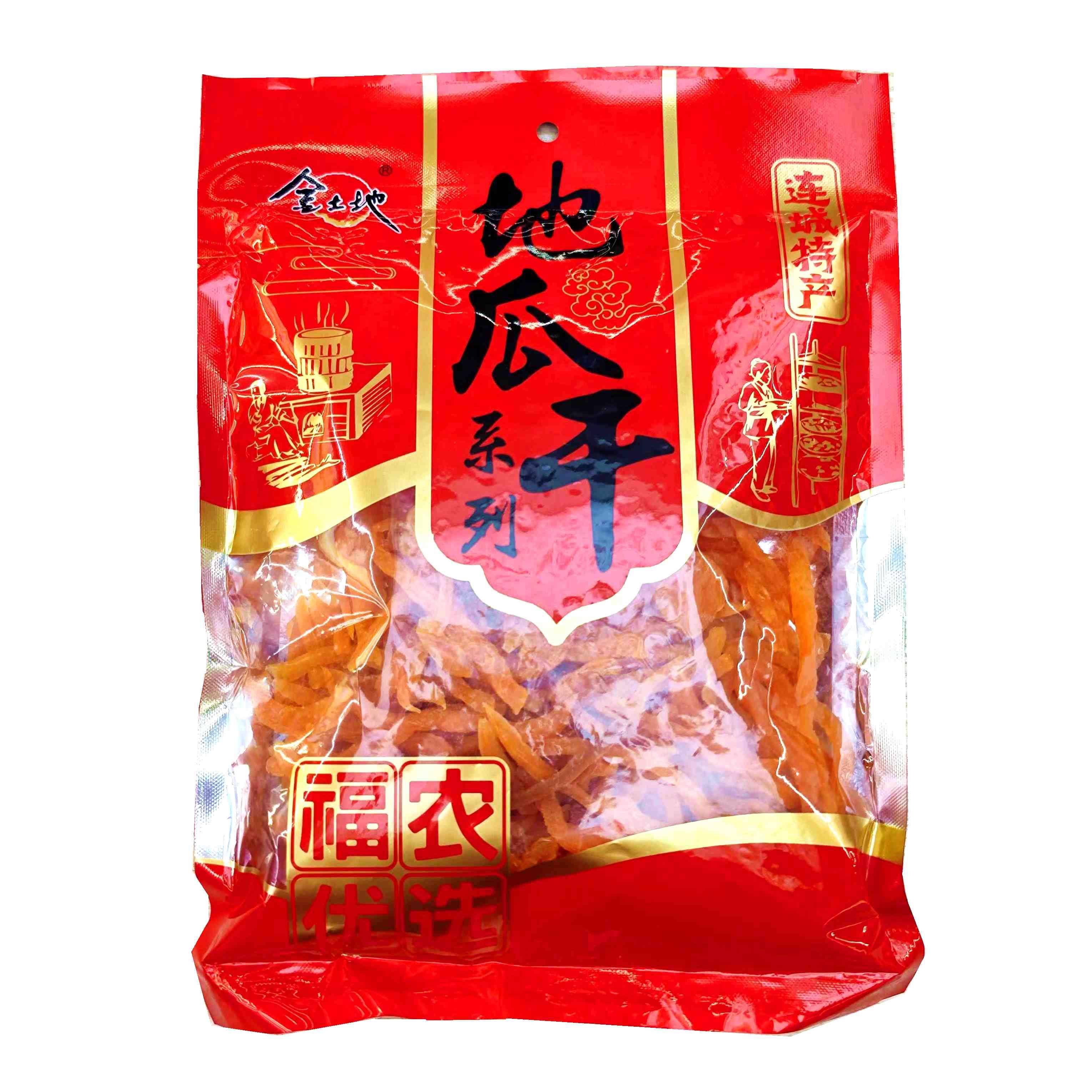 金土地地瓜干烘烤/倒蒸型红薯地瓜干500g/包连城特产龙岩特产