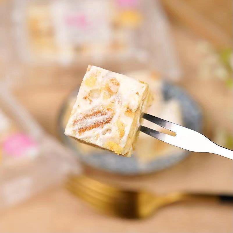 纯真恋人雪花酥果仁蔓越莓葡萄味散称500g沙琪玛传统糕点零食小吃