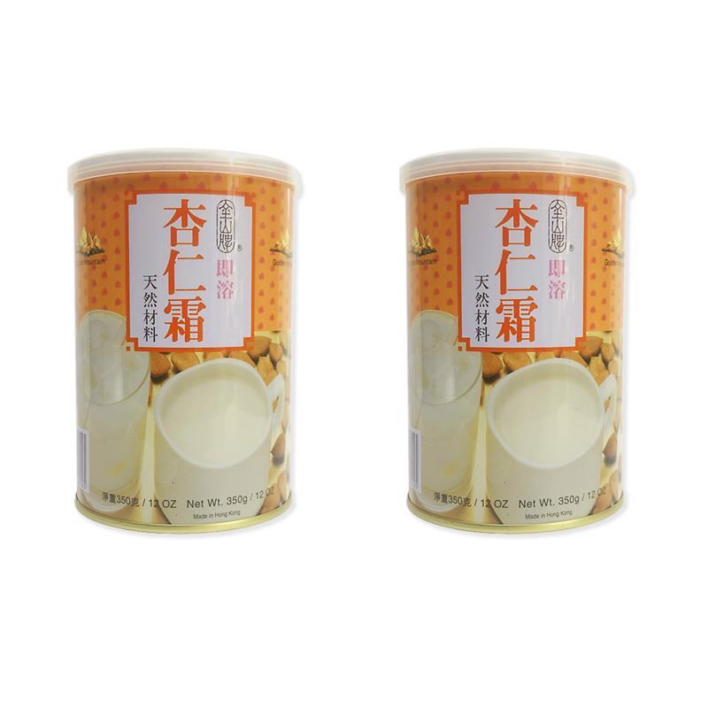 香港正品杏仁粉金山牌杏仁霜350g即溶冲泡代餐烘焙港式风味茶餐厅