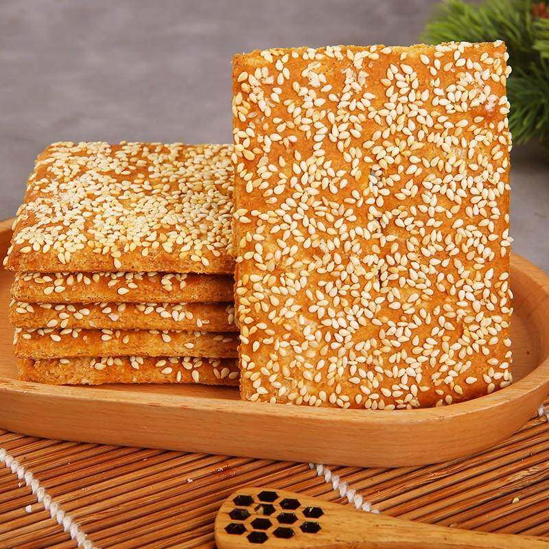 苏琪南通脆饼椒盐香葱原味芝麻咸味木糖醇饼干早餐食品糕点整箱批