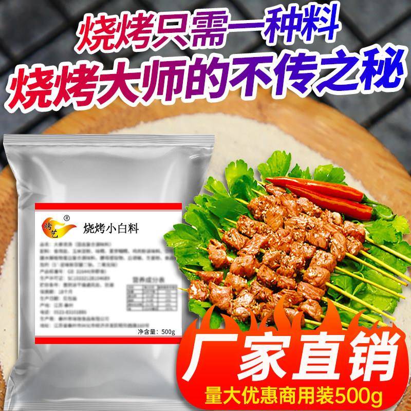 烧烤料撒料商用增香粉烧烤小白料白色撒料油炸铁板烧专用飘香粉