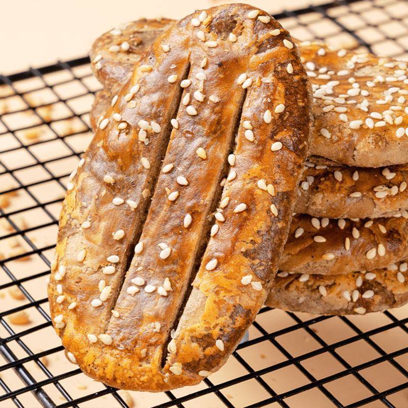 荞麦椒盐酥栗之彩老上海手工山药杂粮饼干无蔗糖荞麦椒盐酥旗舰店