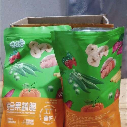 噗噗炫果蔬脆混合果蔬干综合什锦果蔬脆片水果干脱水蔬菜干秋葵脆