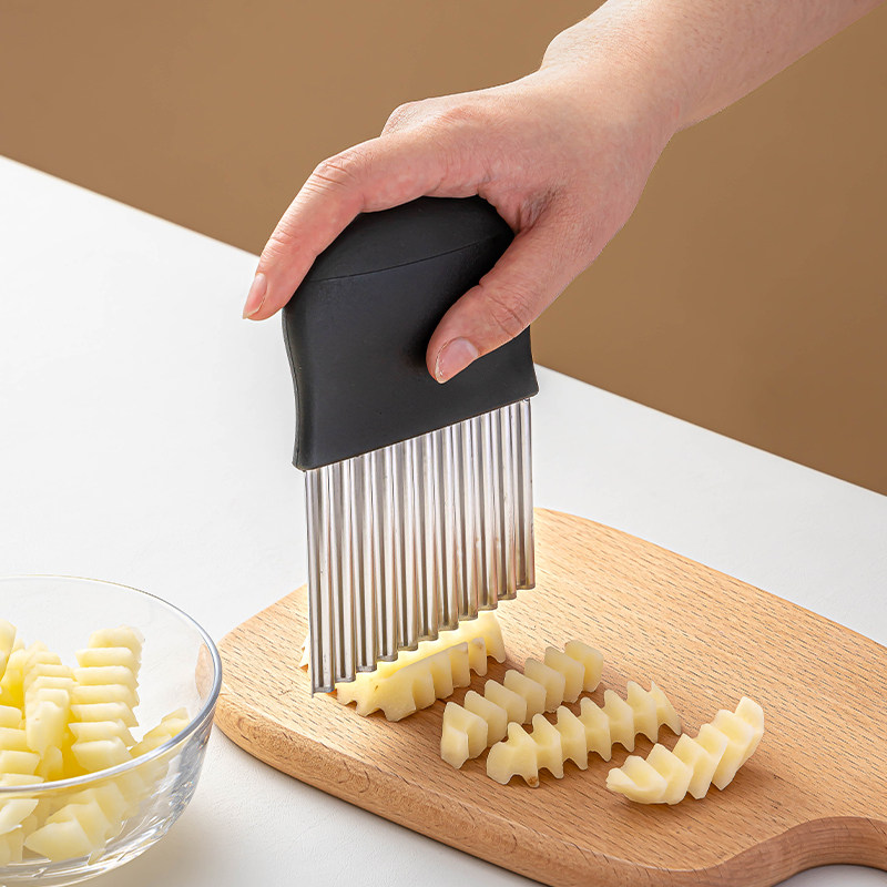 切土豆波浪刀波纹刀切菜神器厨房狼牙土豆刀具专用刀波浪形薯格片,厨房/烹饪用具,多功能切菜器,淘宝优惠券,粉丝福利购,淘宝优惠卷