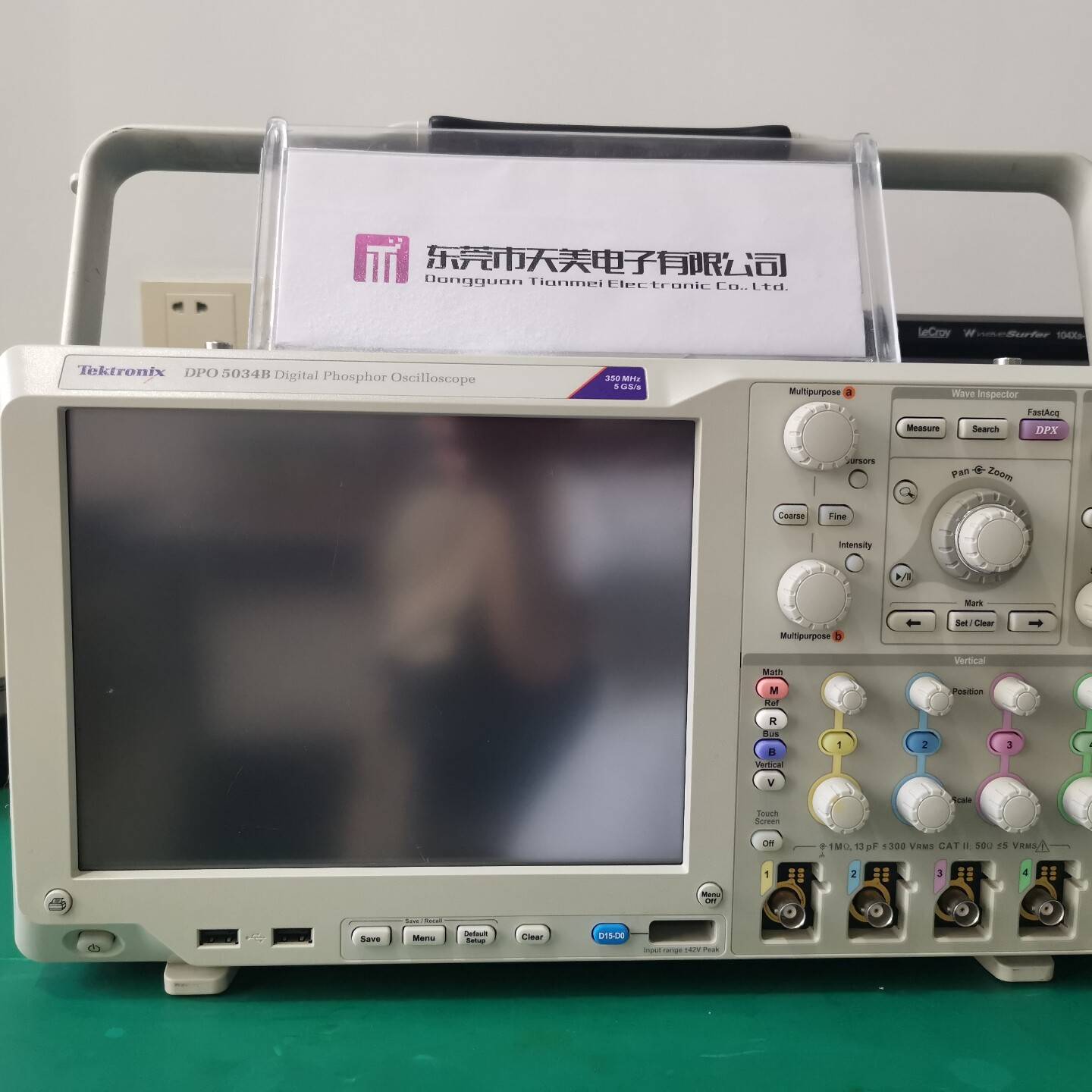 议价泰克DPO5034B混号示波器可维修