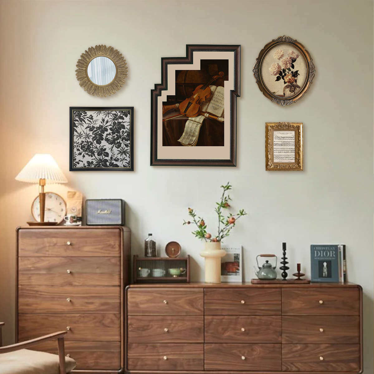 加安加丽法式复古客厅装饰画欧式中古玄关卧室床头小众艺术挂画,家居饰品,现代装饰画,淘宝优惠券,粉丝福利购,淘宝优惠卷