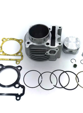 摩托车发动机配件劲战LH125T-CBWS125气缸套缸活塞环61mm改装