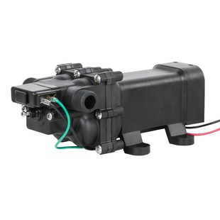 电动自吸水泵家用房车增压泵12V24V隔膜泵农用打药泵化工耐腐蚀