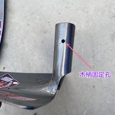 锰钢三角锄开沟起垄培土园艺种植种菜尖锄开荒农用建筑工地抛沟锄