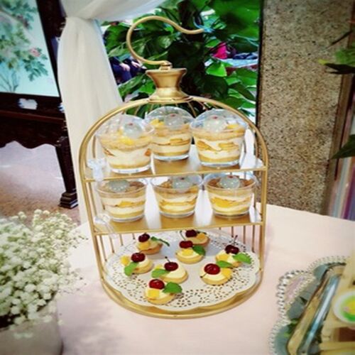 欧式铁艺鸟笼点心架婚庆甜品台摆件蛋糕架下午茶点心架多层展示架