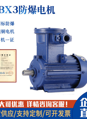 YBX3江苏高科大功率防隔爆380V电动机BT4三相卧式11/15/18.5/22kw