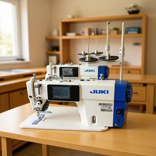 日本JUKI/重机DDL-900C厚薄通吃电脑平缝机 杰克工业缝纫机