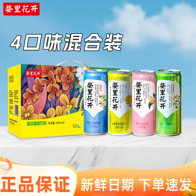 婺里花开茉莉金银花饮料饮品婺源
