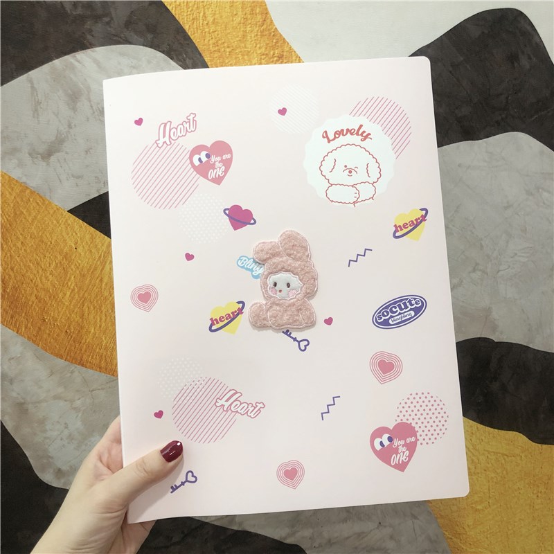 可爱孕检收纳册孕妈妈产检收纳单便携资料册a4a5文件夹孕期档案册