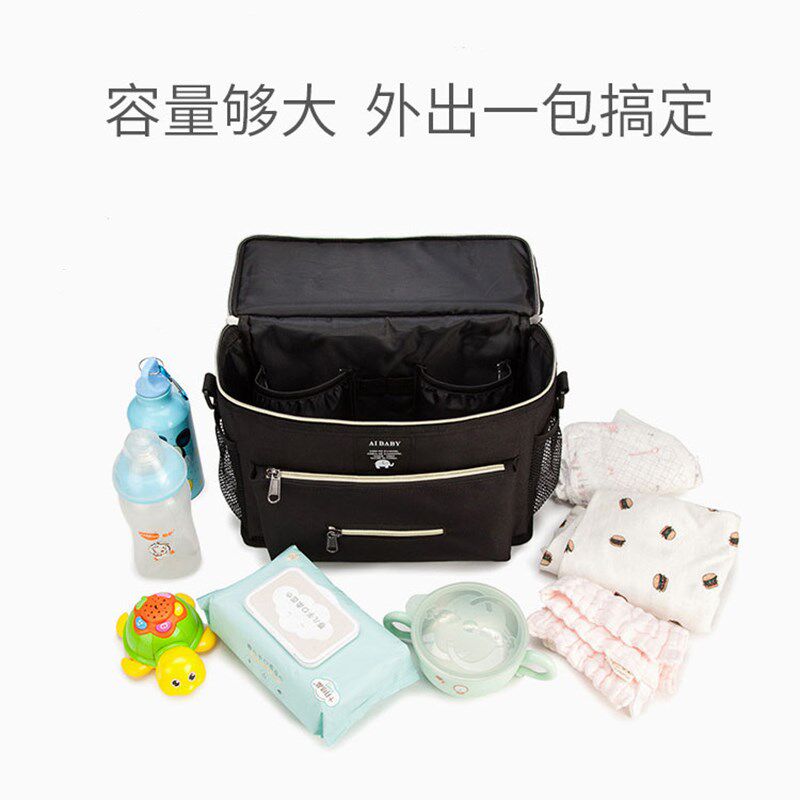 大容量婴儿推车挂包多功能童车挂袋收纳袋置物袋可做妈咪包通用款