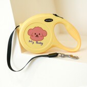 自动伸缩小型犬宠物牵引绳绳子用品狗绳狗狗胸背牵引带狗链牵狗绳