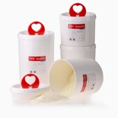 安雅奶粉密封罐防潮奶粉罐宝宝辅食盒奶粉盒食品储物罐密封盒 包邮