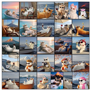 63张酒杯小猫贴纸恣意旅游猫人类对小猫的开发不到百分之一diy手机电脑水杯充电宝笔记本ipad防水文具贴纸