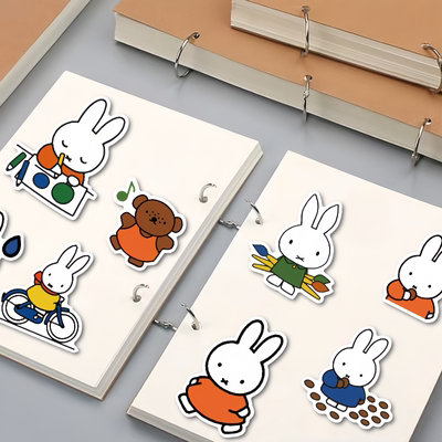 卡通米菲兔可爱个性防水涂鸦贴纸