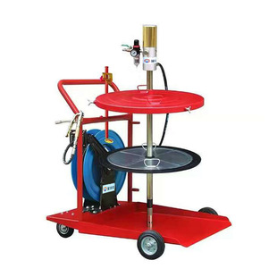 润滑油加注套装 200L桶气动黄油机 宝润佳64000干脂泵高压注油机